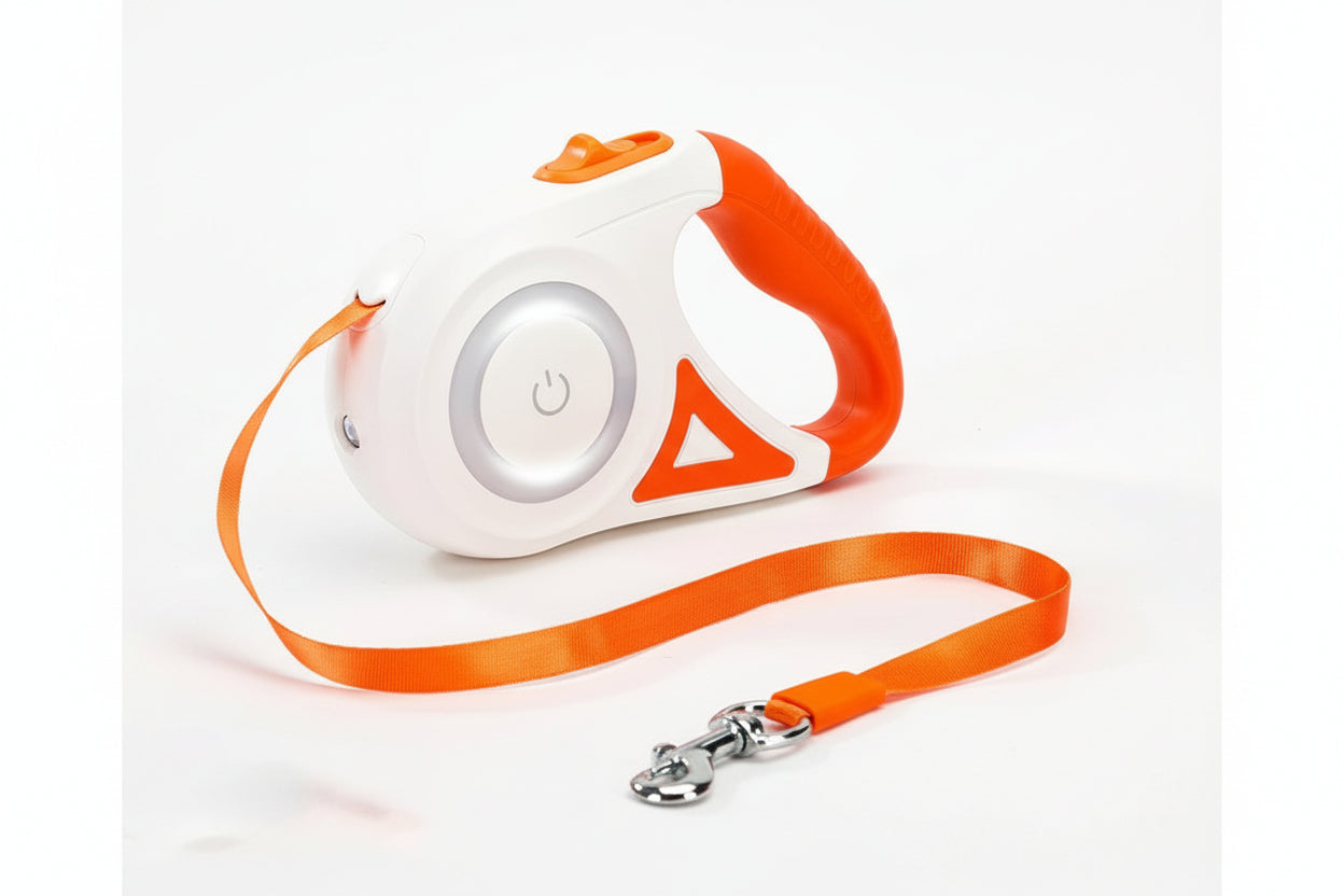 Retractable Dog Leash with Spotlight - Trendora