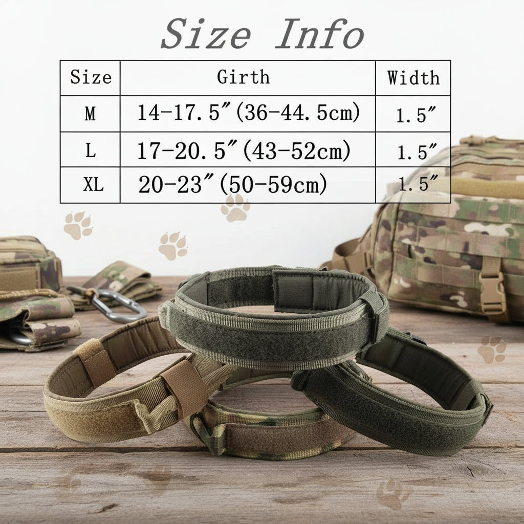 Tactical Dog Collar - Trendora