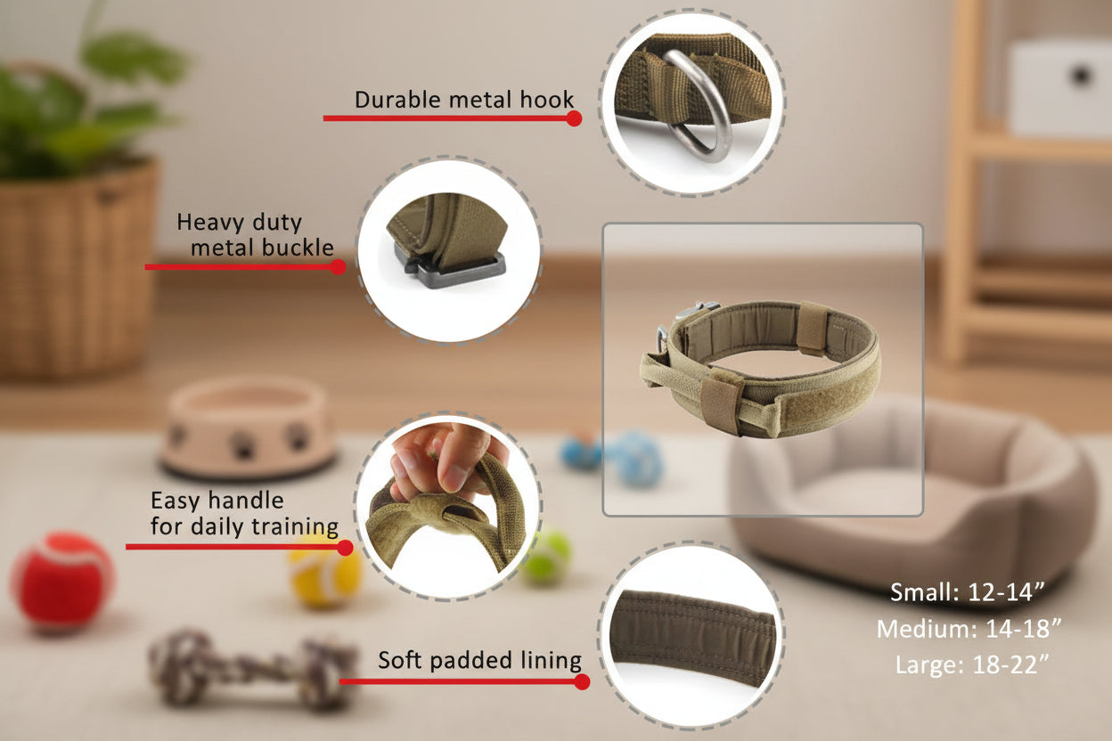 Tactical Dog Collar - Trendora