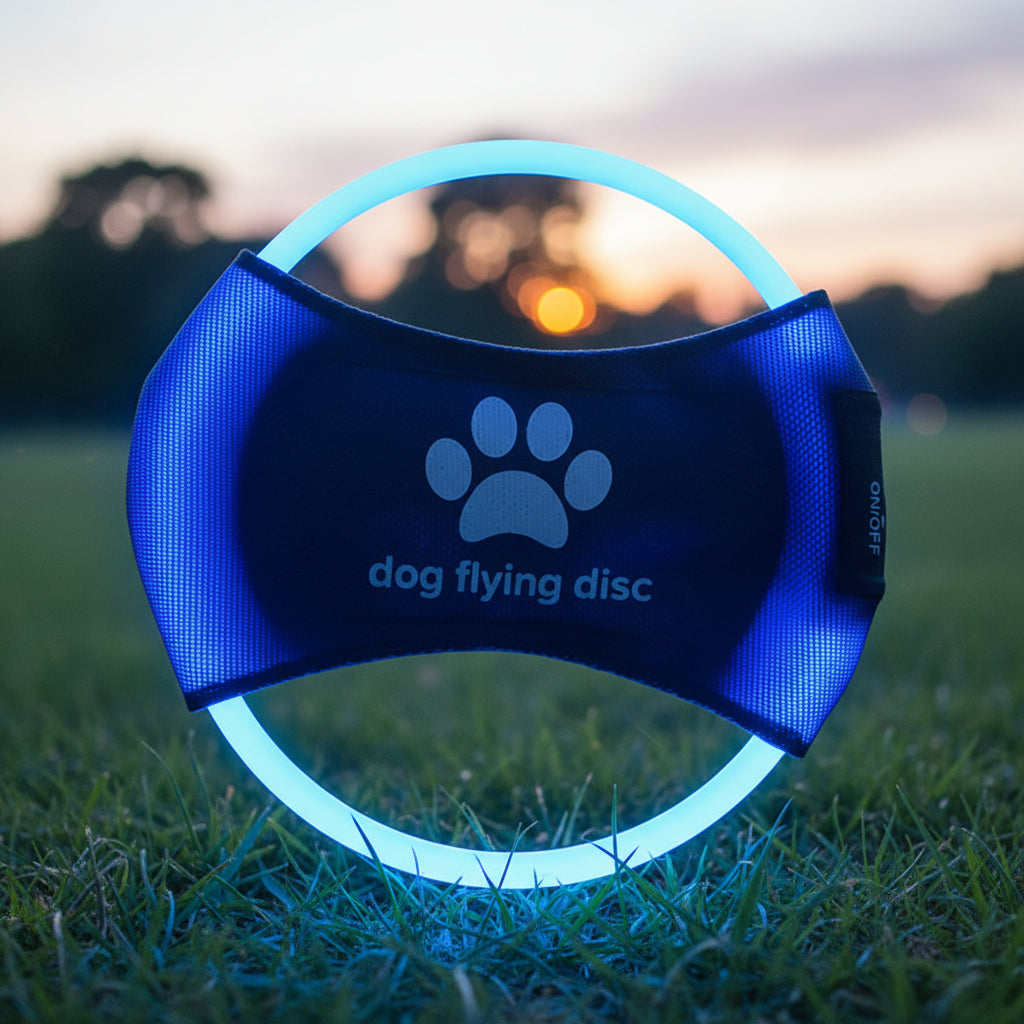 LED Dog Flying Disc - USB - Trendora