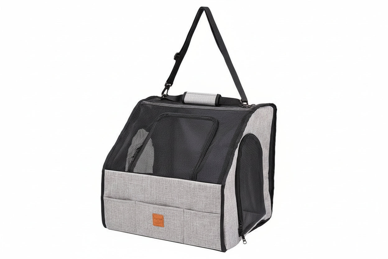 Portable Foldable Car Pet Cage - Trendora