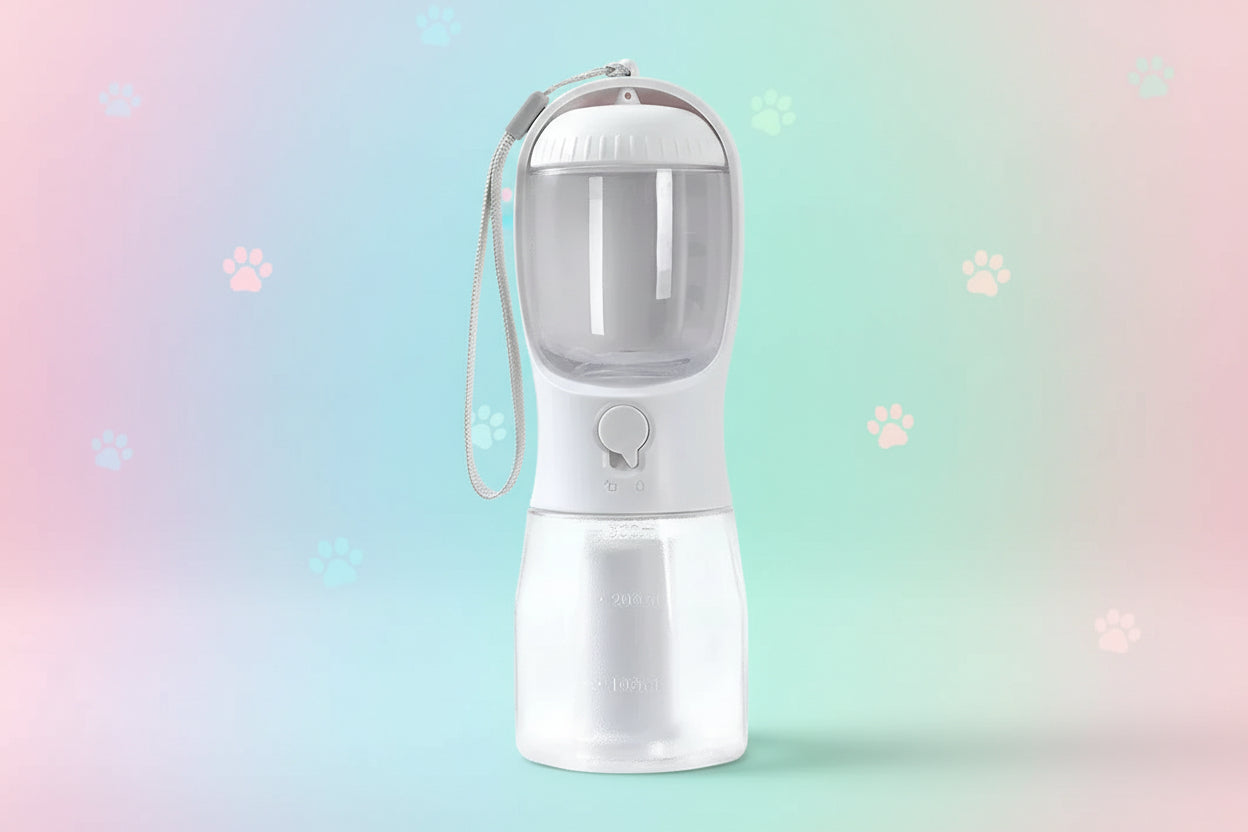 3‑in‑1 Portable Dog Water Bottle - Trendora