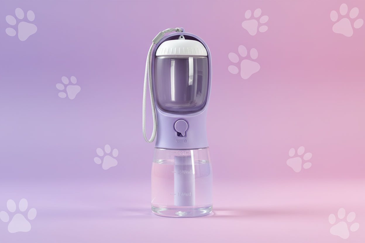 3‑in‑1 Portable Dog Water Bottle - Trendora