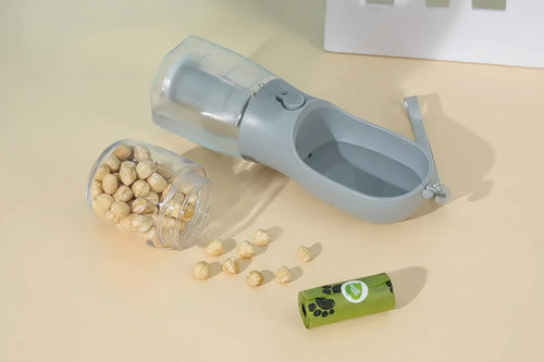 3‑in‑1 Portable Dog Water Bottle - Trendora