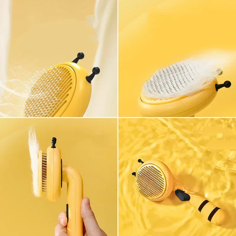 Bee Shaped Cat Grooming Comb - Trendora