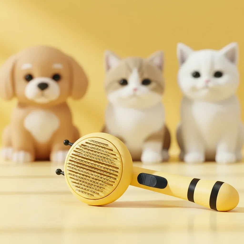 Bee Shaped Cat Grooming Comb - Trendora