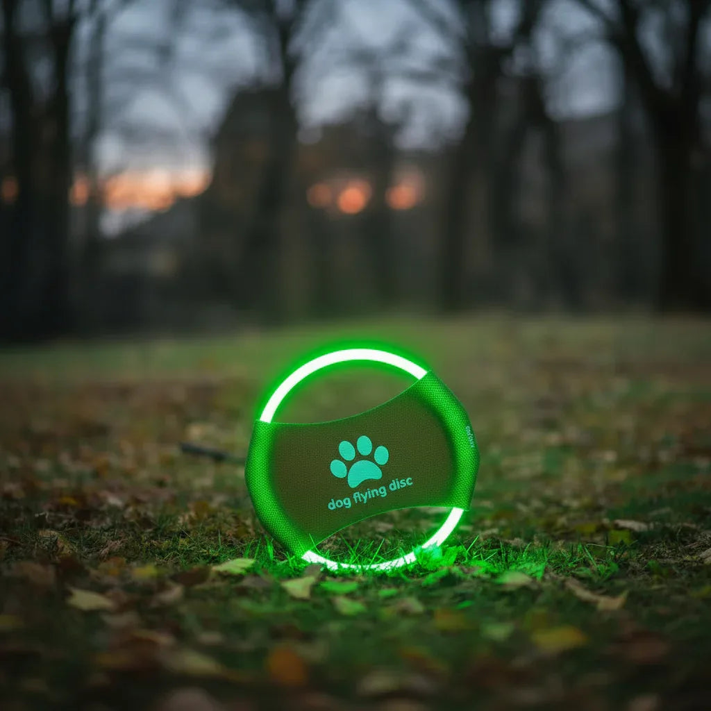 LED Dog Flying Disc - USB - Trendora