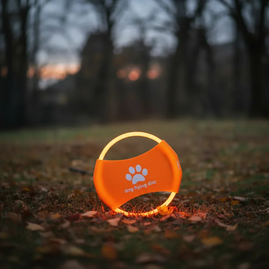 LED Dog Flying Disc - USB - Trendora