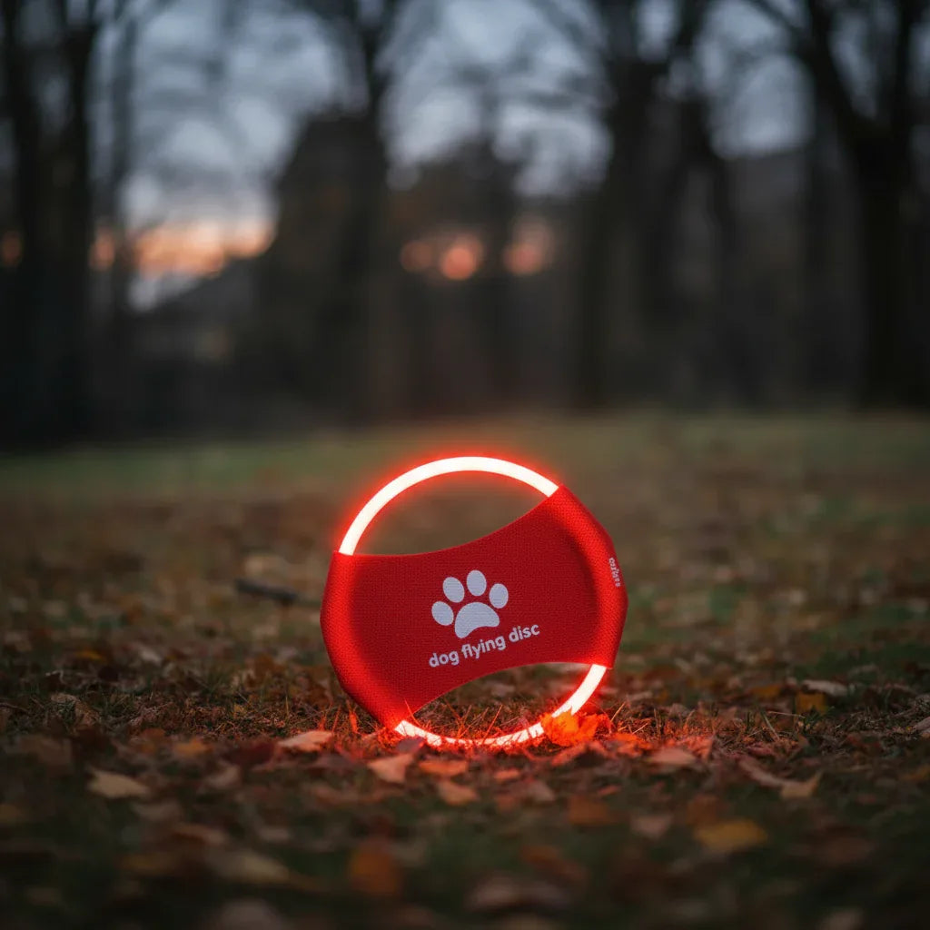 LED Dog Flying Disc - USB - Trendora